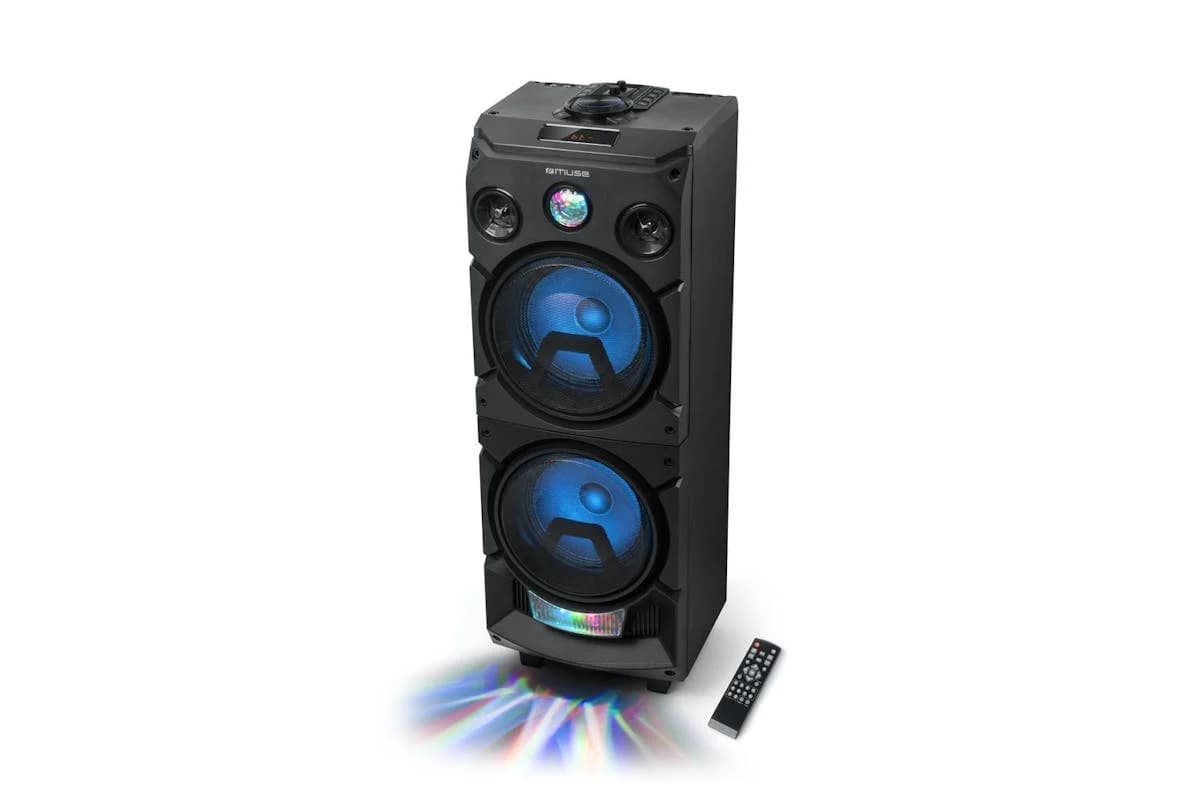 Muse | Party Box Bluetooth Speaker | Wooden Cabinet | M-1935DJ