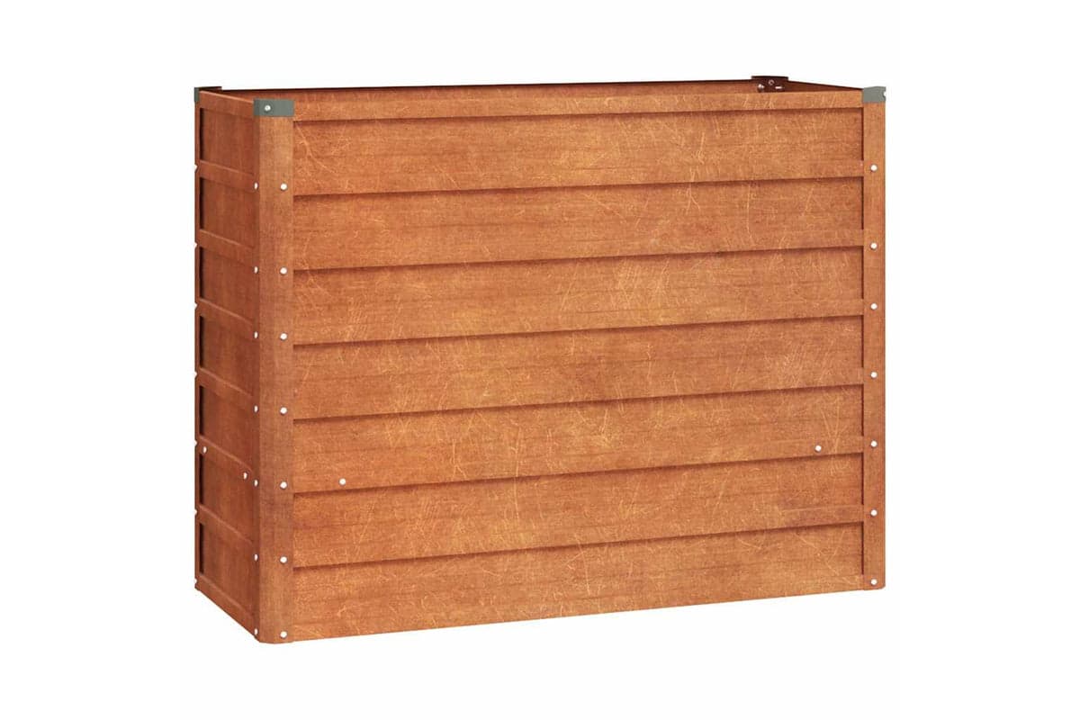 Vidaxl Garden Raised Bed Rusty 100x40x77 Cm Corten Steel