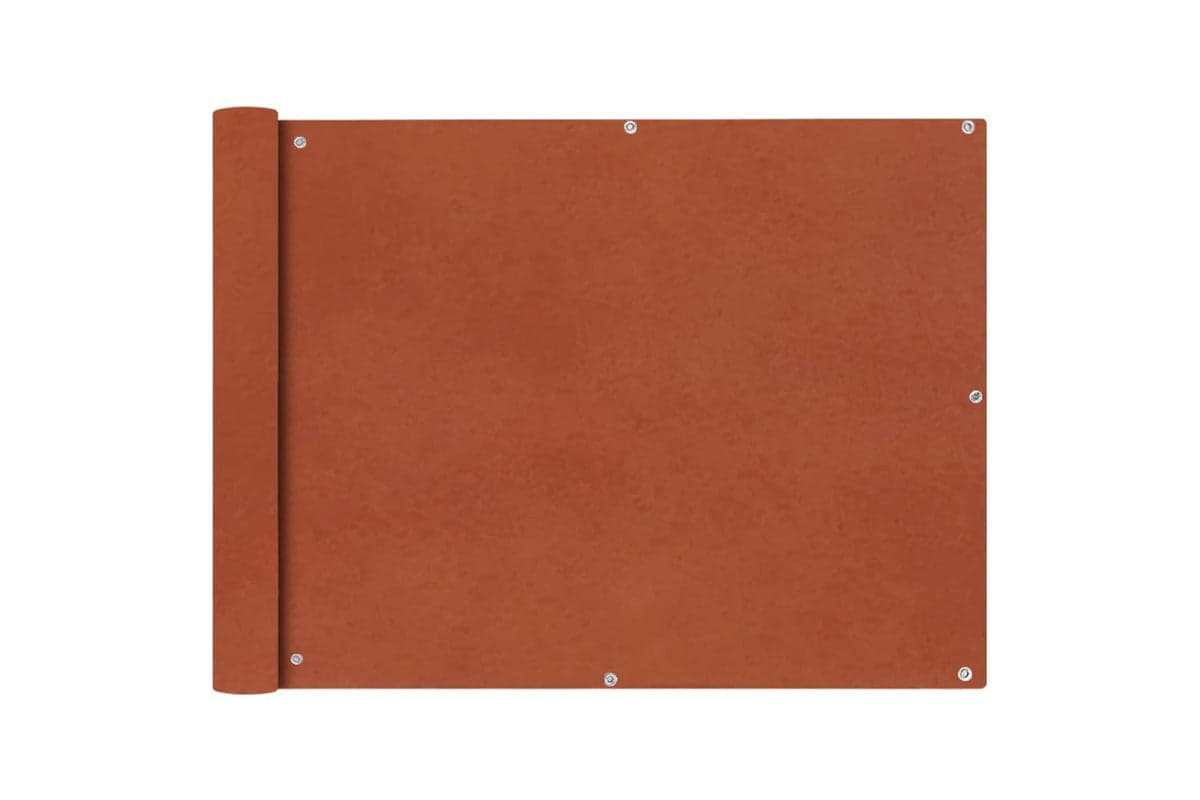 vidaXL 42331 Balcony Screen Oxford Fabric 90x600cm Terracotta