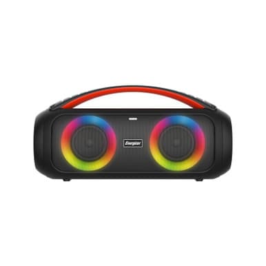 Energizer Melody Box Bluetooth Party Speaker with Power Bank and Microphone | BTS258BK
