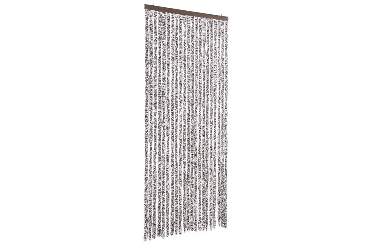 vidaXL Insect Curtain Brown And Beige 90x220cm Chenille