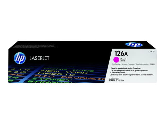 HP - 126A - magenta - original - LaserJet - toner cartridge (CE313A)