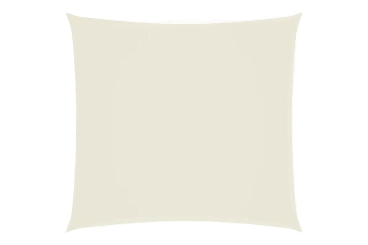 Vidaxl 135198 Sunshade Sail Oxford Fabric Square 7x7 M Cream