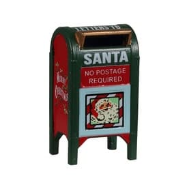 Christmas Mailbox Village Accessory 5cm