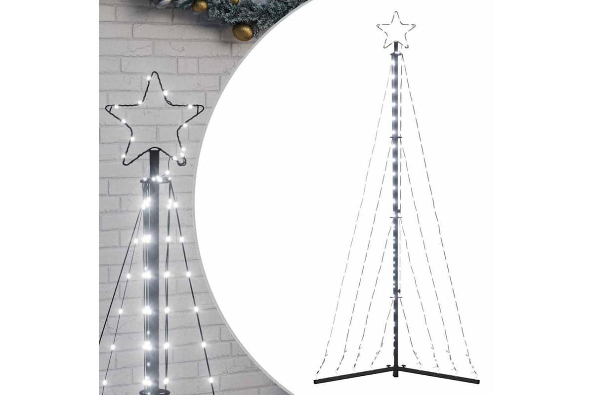 Vidaxl Led Christmas Tree 339 Leds Cold White 187 Cm