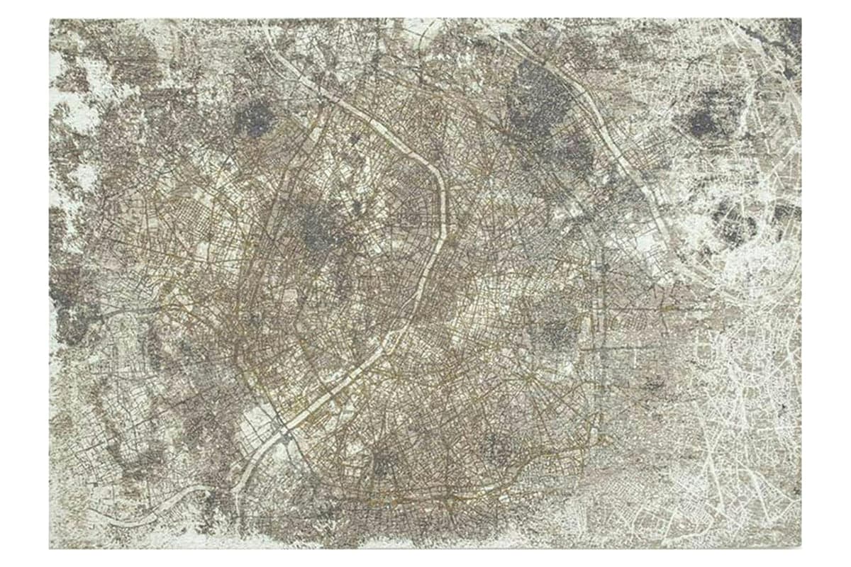 Louis De Poortere | Paris Space Trip Indoor Eco Rug | Grey | 140 x 200 cm
