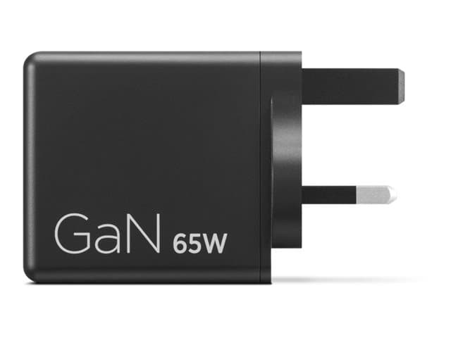LENOVO - Power adapter - GaN - 65 Watt (USB-C) - black - United Kingdom