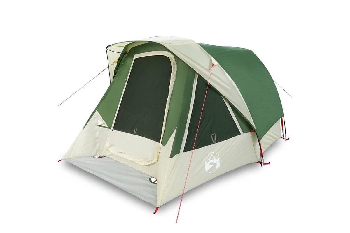 Vidaxl Family Tent Cabin 6-person Green Waterproof