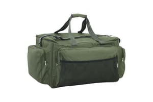 Vidaxl Fishing Bag Waterproof Dark Green Oxford Fabric