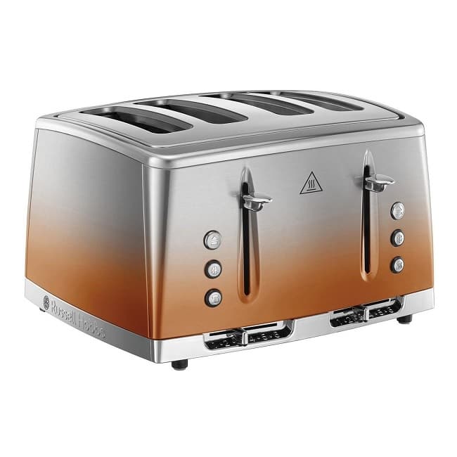 Russell Hobbs Eclipse 4 Slice Toaster Copper Sunset 25143