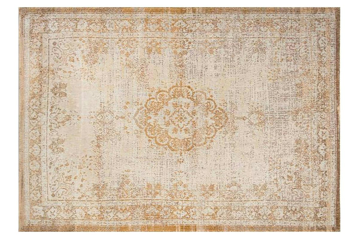 Louis De Poortere | Medallion Eco Rug | Yellow | 240 x 340 cm