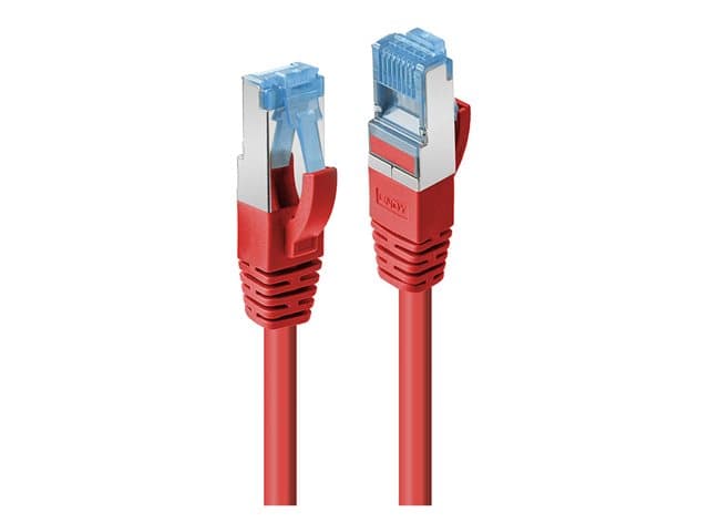 Lindy - patch cable - 2 m - red