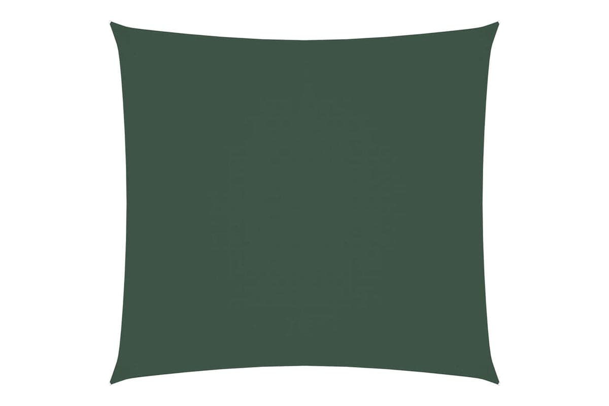 Vidaxl 135468 Sunshade Sail Oxford Fabric Square 3.6x3.6 M Dark Green