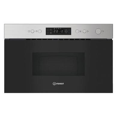Indesit Built-In Microwave & Grill - Stainless Steel
