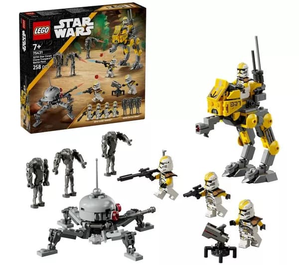 LEGO Star Wars 75431 327th Star Corps Clone Troopers Battle Set