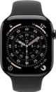 Apple Watch Series 11 GPS + Cellular 42mm Slate Titanium Case with Black Sport Band - M/L | MF8T4MP/A