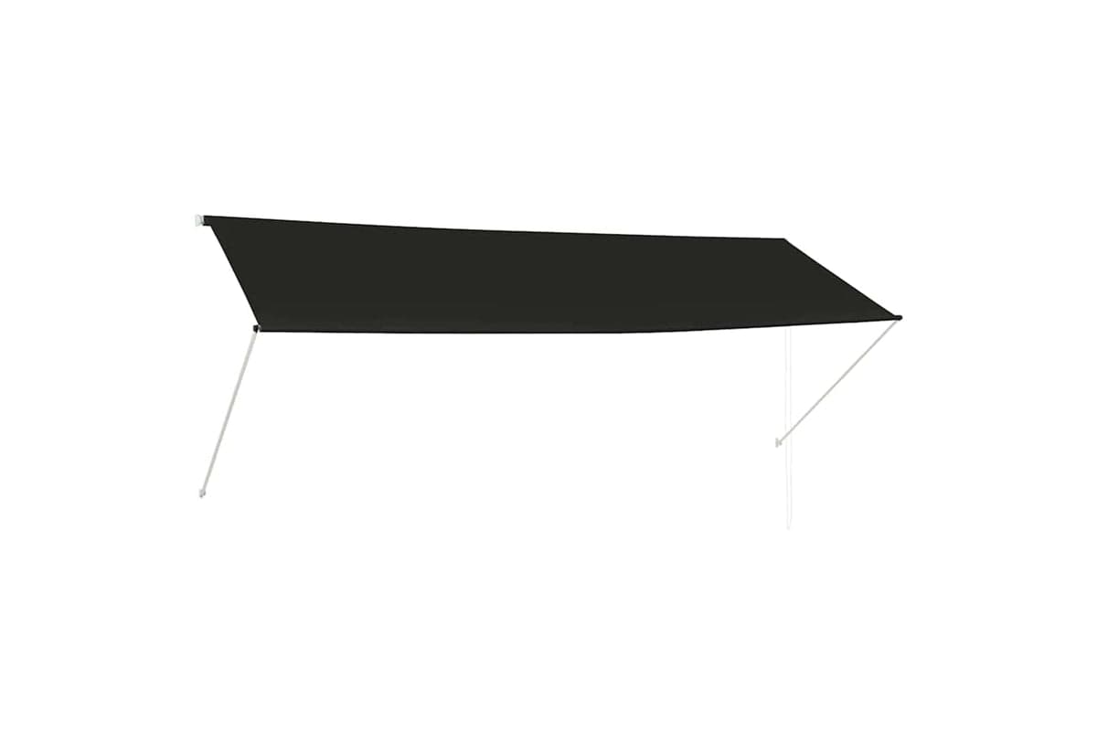 Vidaxl Retractable Awning 350x150 Cm Anthracite