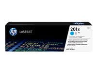 HP - 201X - High Yield - cyan - original - LaserJet - toner cartridge (CF401X)
