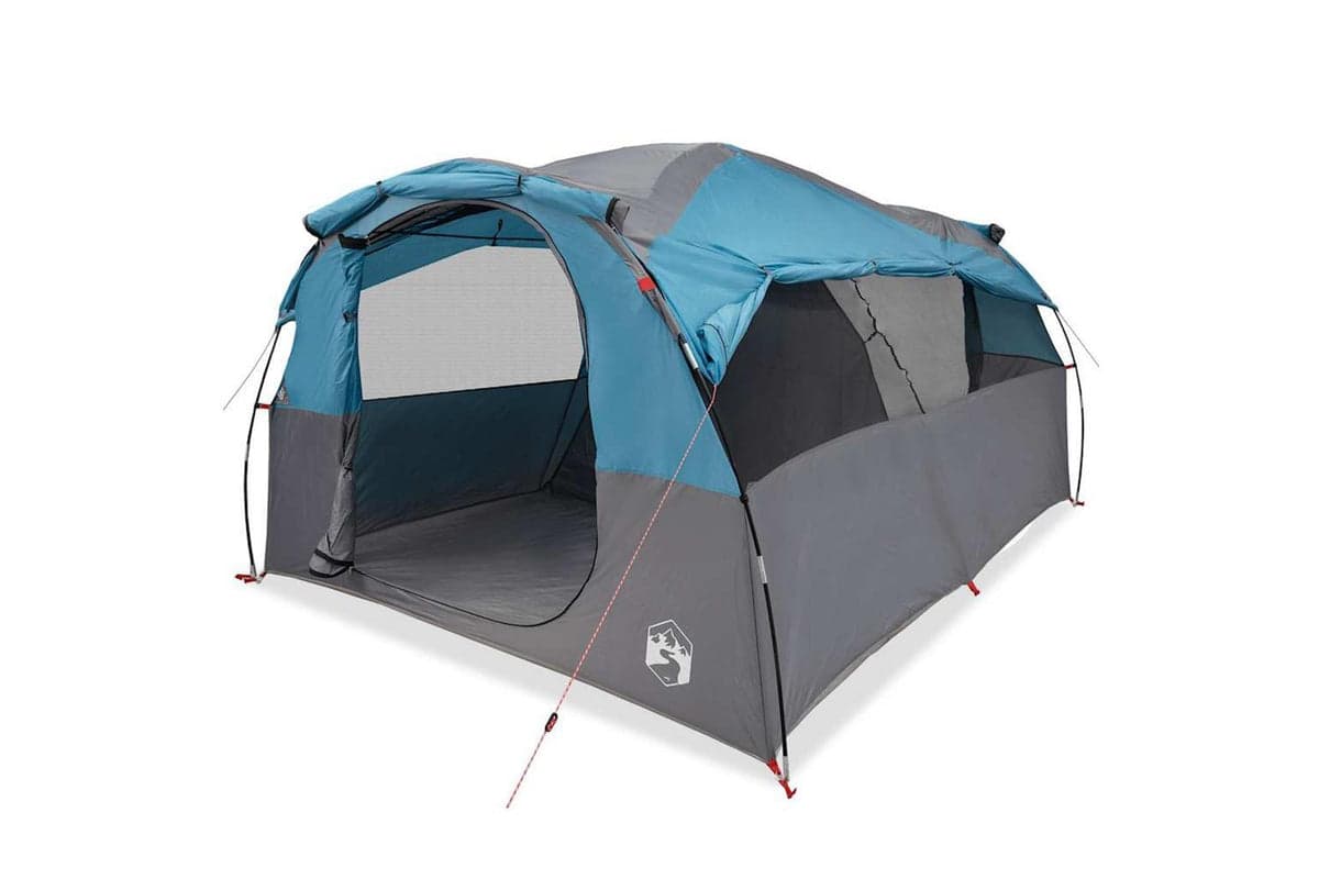 Vidaxl Family Tent Tunnel 6-person Blue Waterproof