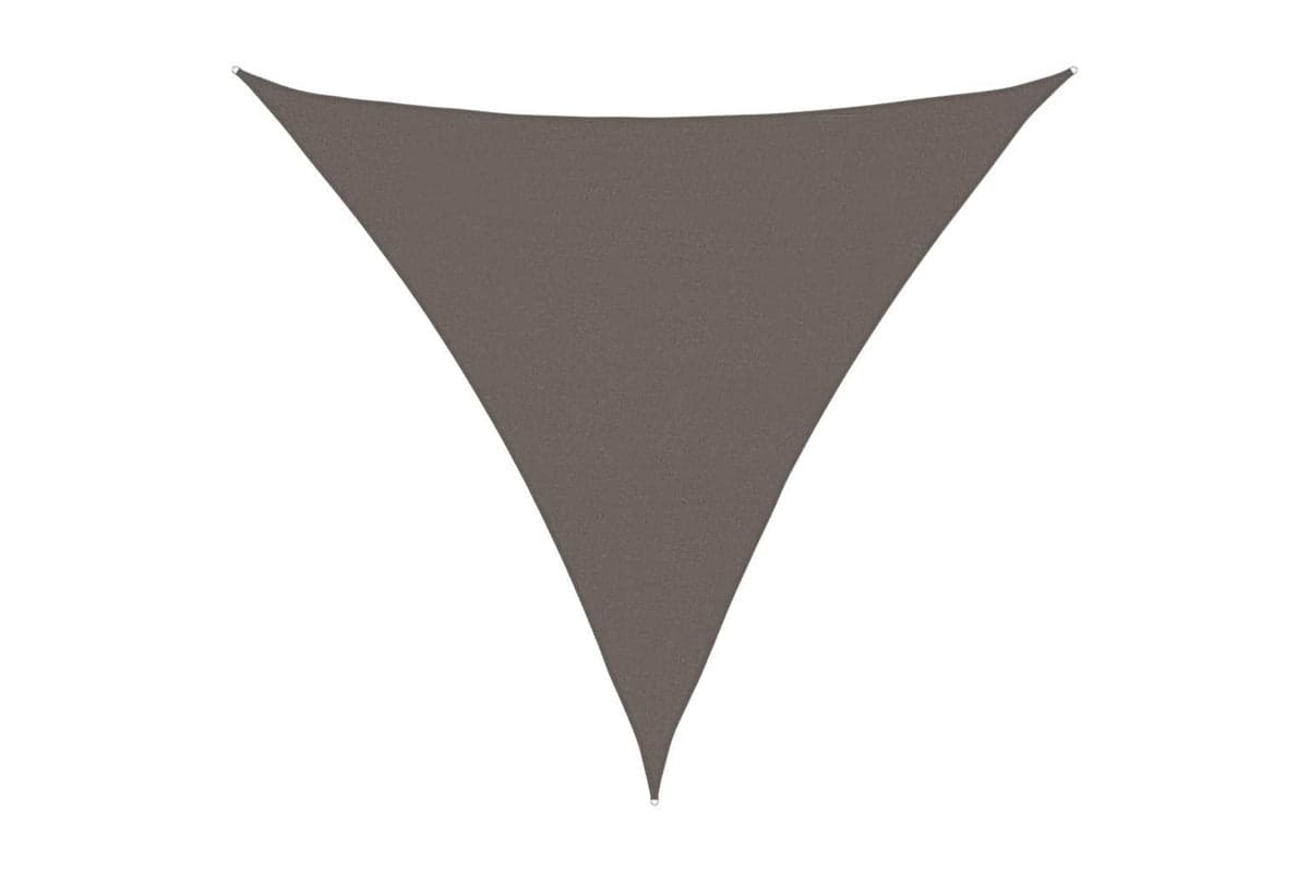 vidaXL 42281 Sunshade Sail Hdpe Triangular 5x5x5 M Anthracite