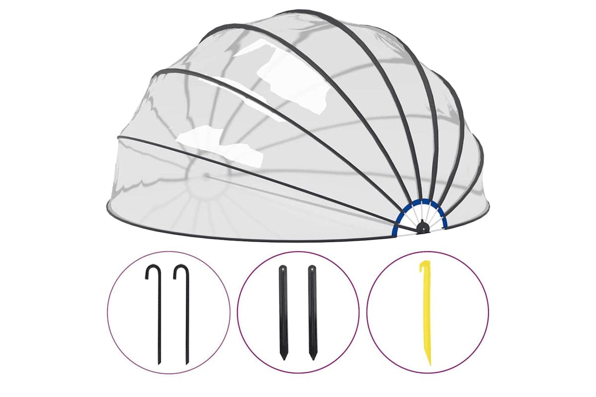 vidaXL 92798 Pool Dome 559x275cm