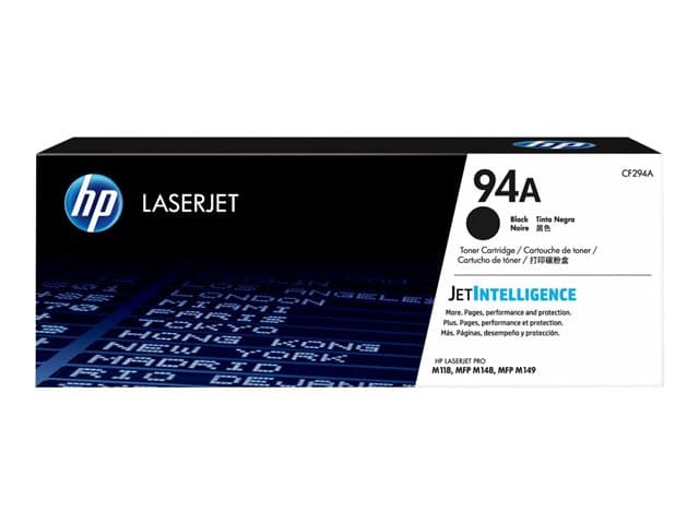 HP - 94A - black - original - LaserJet - toner cartridge (CF294A)