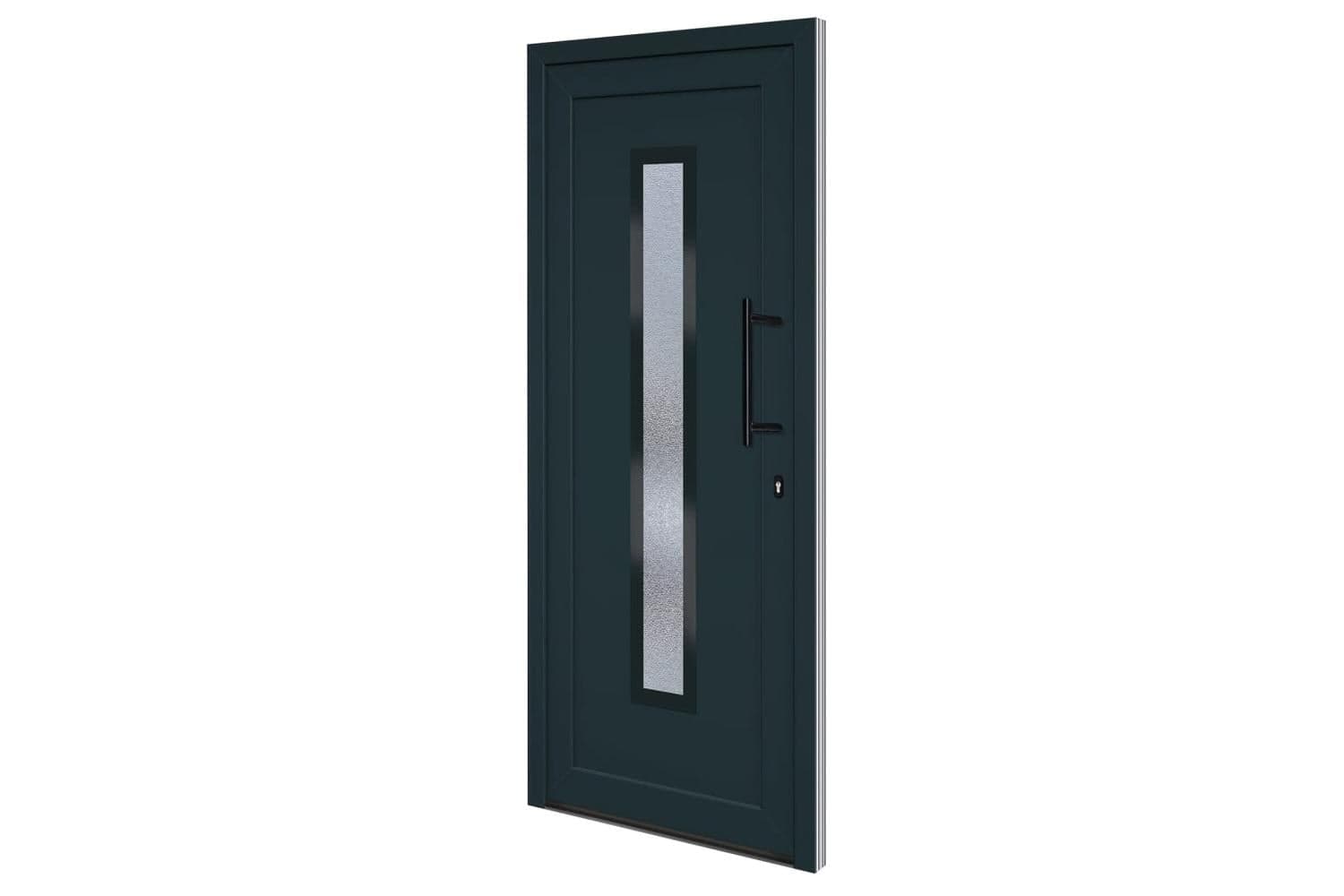 vidaXL Front Door Pvc