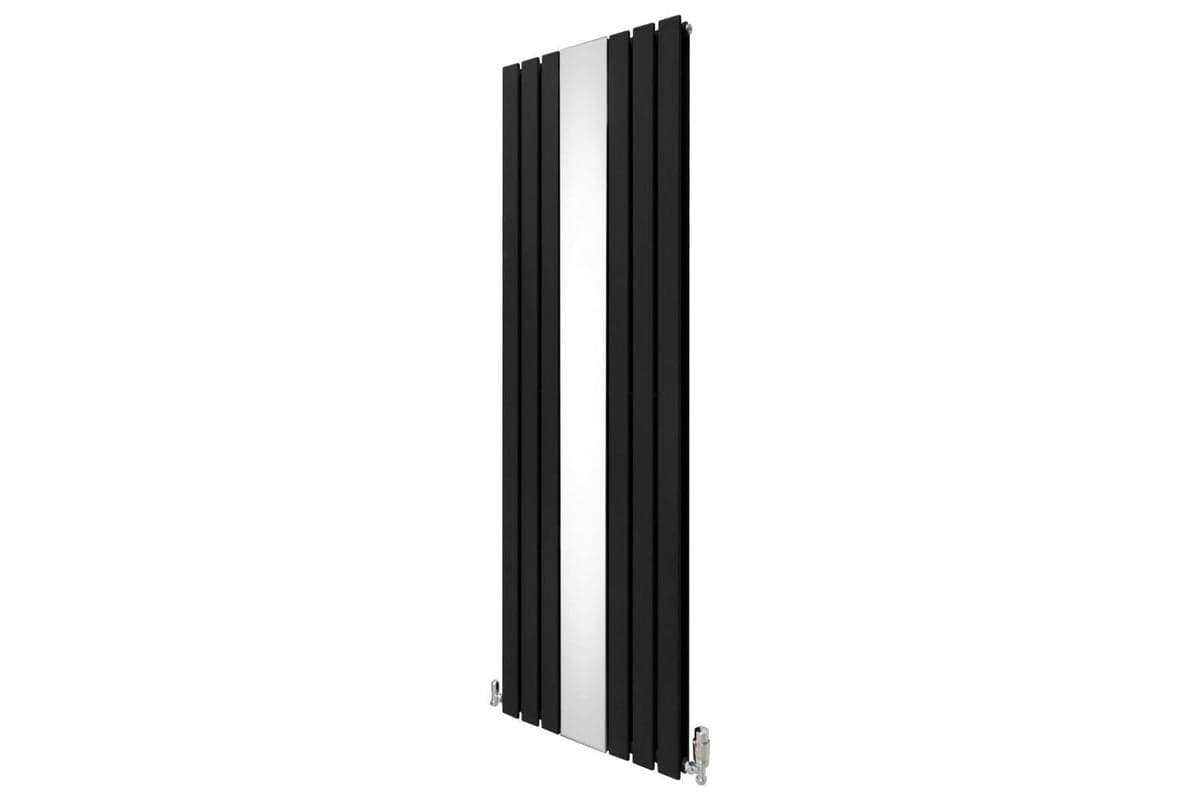 Monstershop 10875 - Flat Mirror Radiator & Valves - 1800mm X