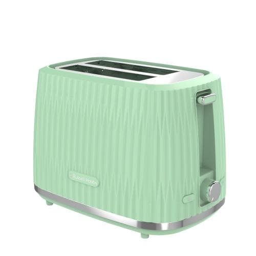 RUSSELLHOBBS 2 SLOT 2 SLICE PISTACHIO GREEN TOASTER - EDEN RANGE