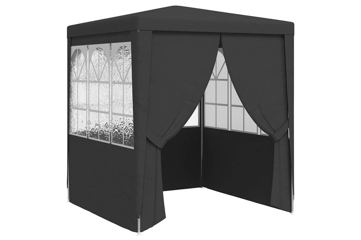 Vidaxl 48533 Professional Party Tent Side Walls 2.5x2.5 M Anthracite
