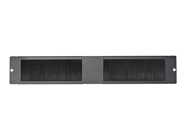 VIDEOSEVEN - V7 - rack plate with brush entry - 2U