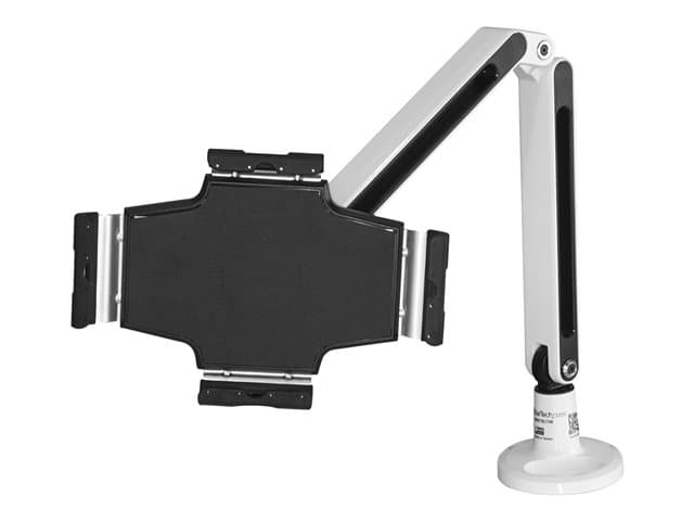 STARTECH.COM - Startech Desk-Mount Tablet Arm - Articulating Tablet Mount - For 9" to 11" Tablets - iPad or Android Tablet Holder - Lockable - Steel mounting kit - adjustable arm - for tablet - white - TAA Compliant