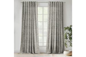 Yara Curtain | Natural/Black | 228 x 228 cm