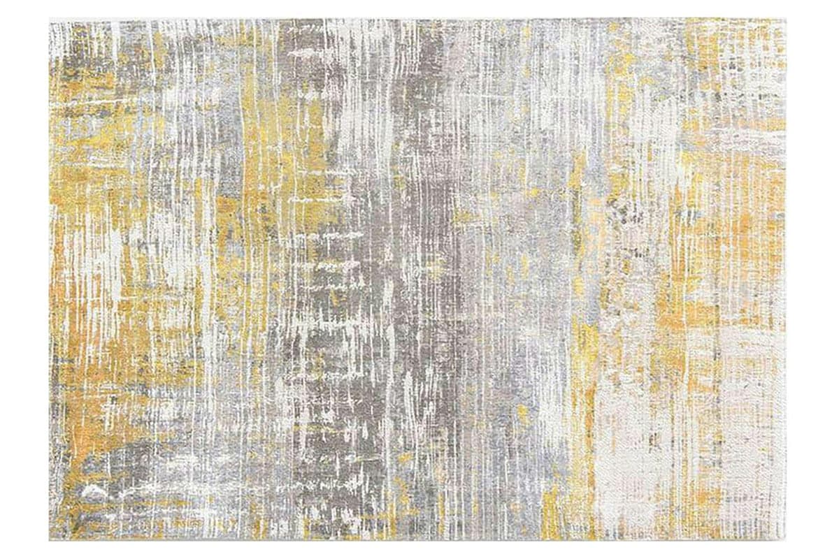 Louis De Poortere | Streaks Eco Rug | Yellow | 140 x 200 cm