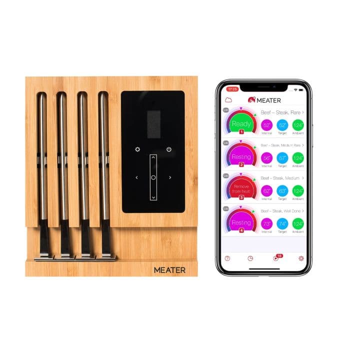 Meater 118OSCMTMB01, Smart Wireless Meat Thermosmeter