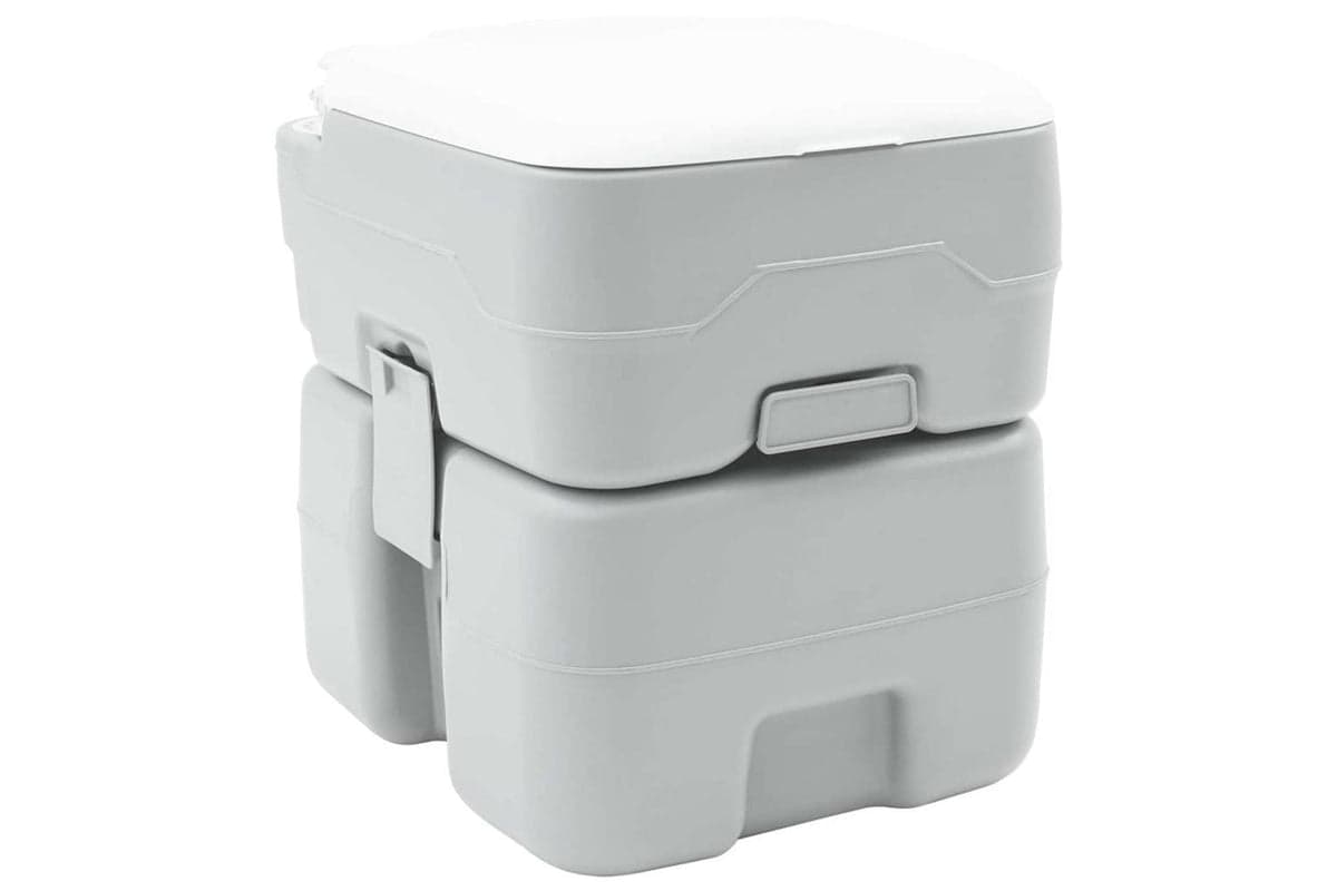 Vidaxl Camping Toilet Grey 41.5 X 36.5 X 42 Cm