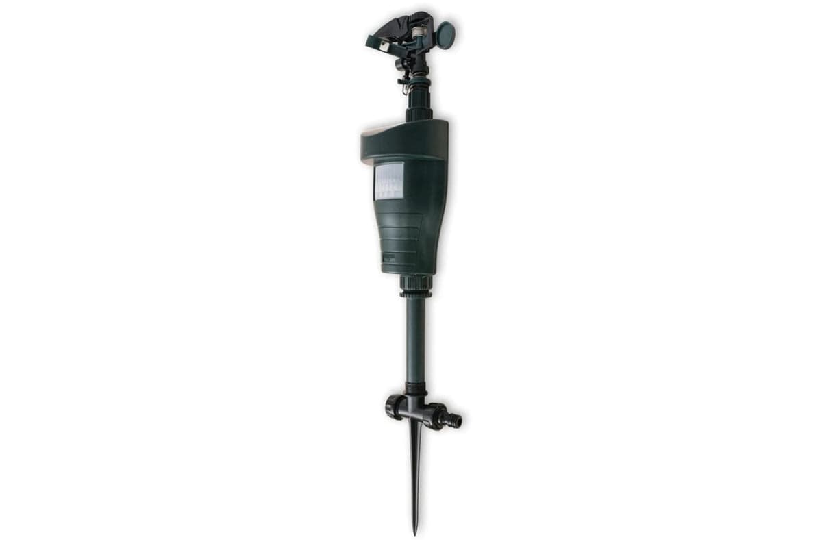 Vidaxl 42353 Jet-spray Animal Repellent With Pir Sensor Dark Green