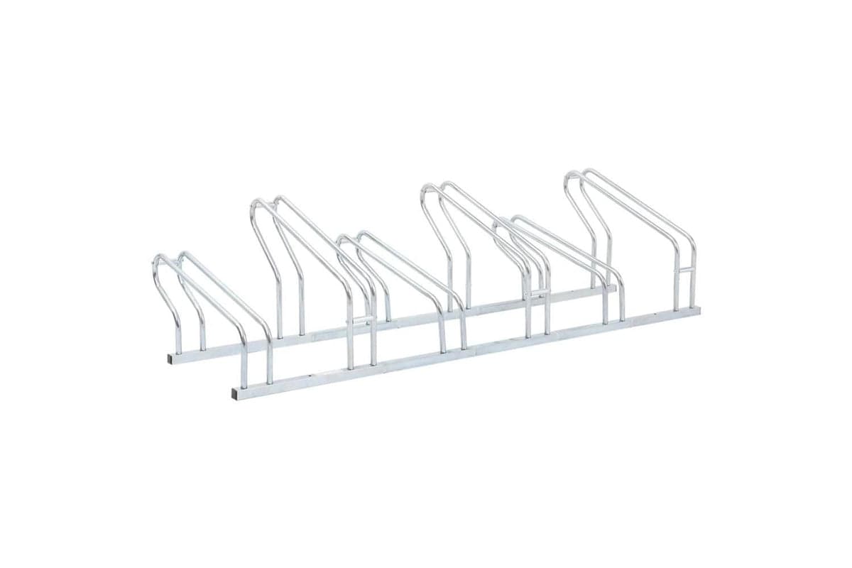 Vidaxl Bicycle Stand For 6 Bikes Floor Freestanding Galvanised Steel