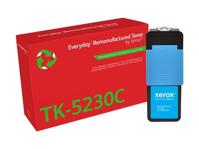 XEROX - (**REFURBISHED**) Everyday - Cyan - compatible - box - remanufactured - toner cartridge (alternative for: Kyocera TK-5230C) - Green World Alliance return programme