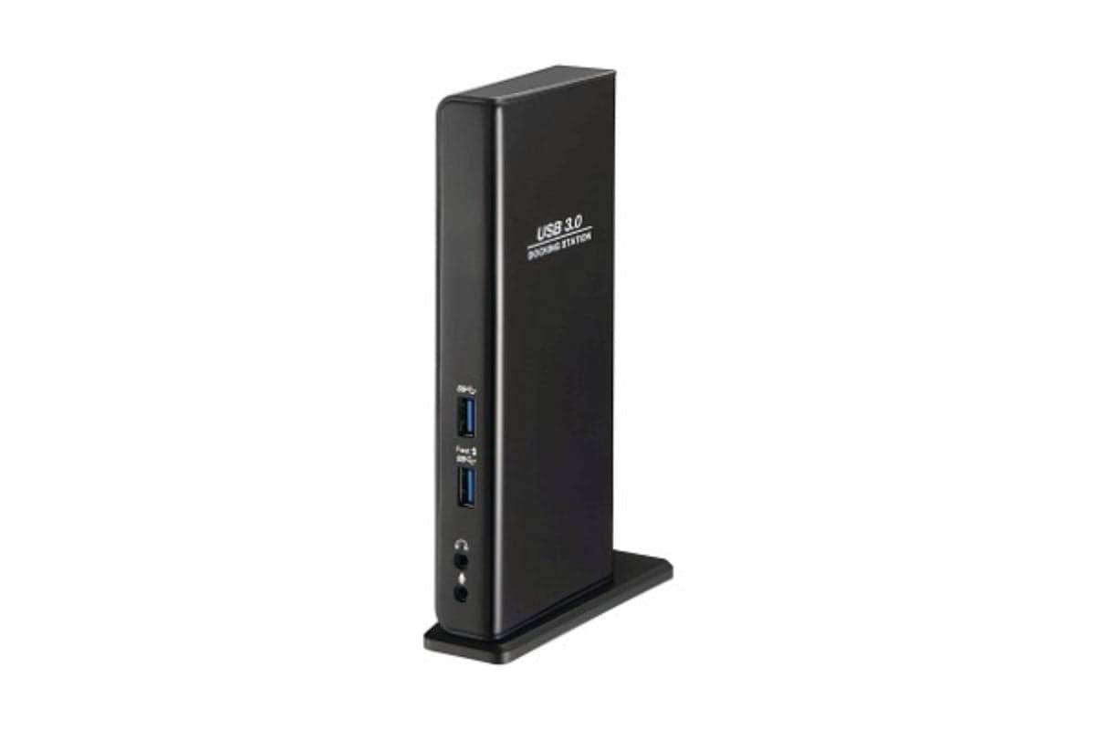 2-Power USB-C & USB 3.0 Dual Display Dock