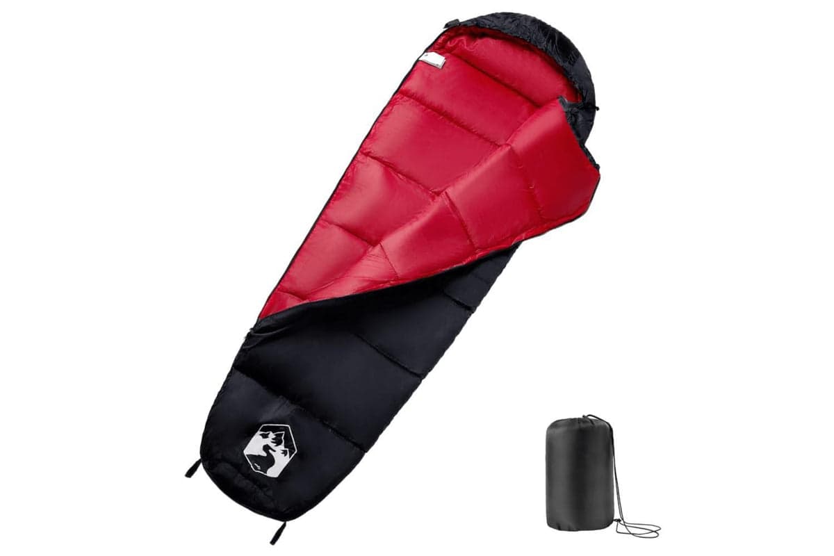 Vidaxl Mummy Sleeping Bag For Adults Camping 3 Seasons
