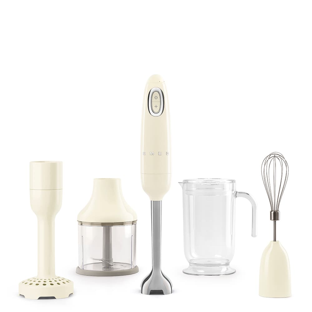 Smeg 50's Style Retro Hand Blender - Cream | HBF22CRUK