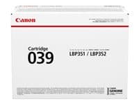 CANON - 039 - black - original - toner cartridge