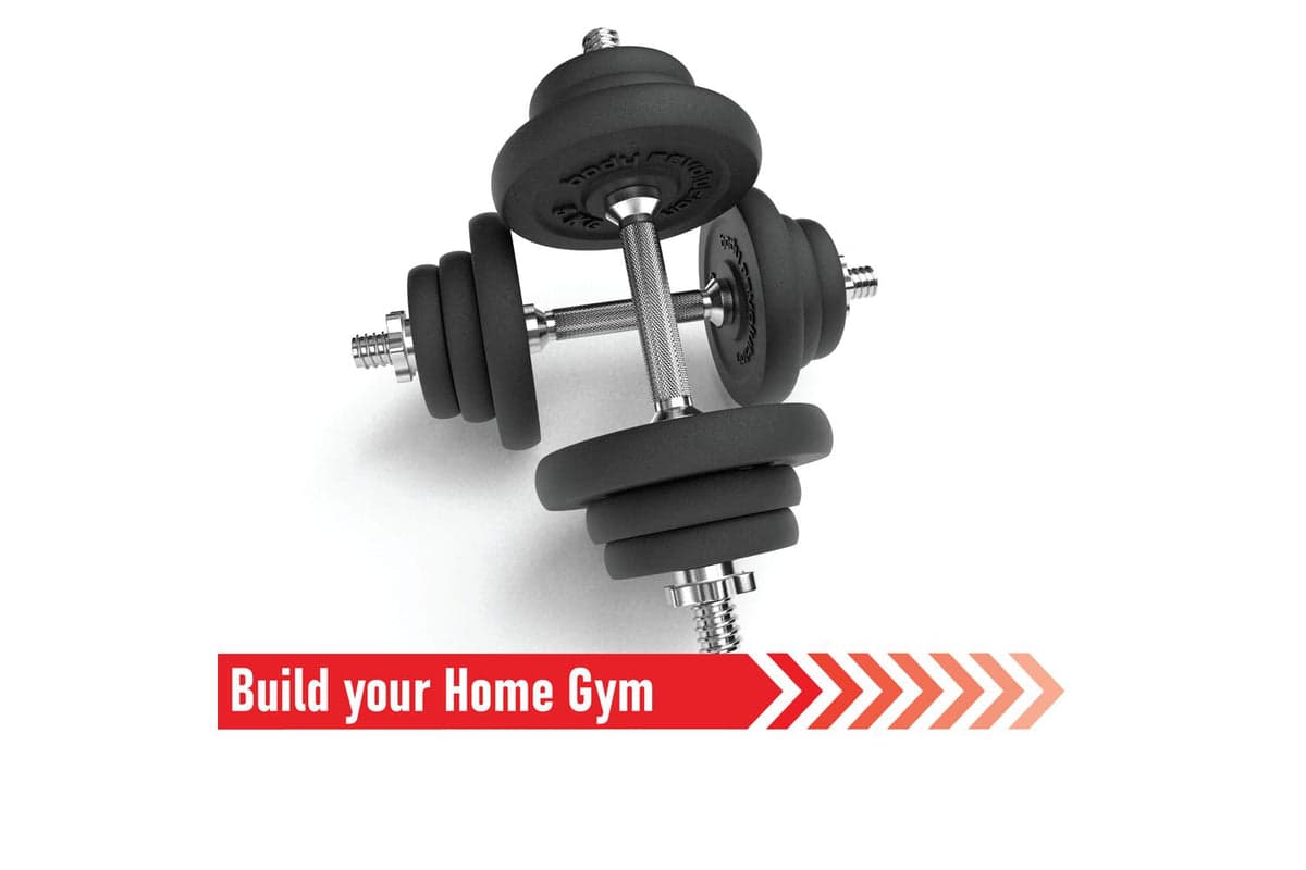 Monstershop Body Revolution Cast Iron Dumbbell Set | 20kg