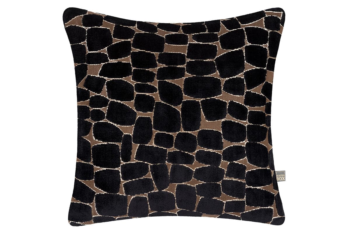 Olten Cushion | Black/Gold | 45 x 45 cm