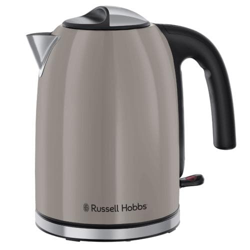 RUSSELLHOBBS 1.7L KETTLE CLASSIC RANGE POLISHED STAINLESS STEEL KETTLE - MOCHA COLOUR