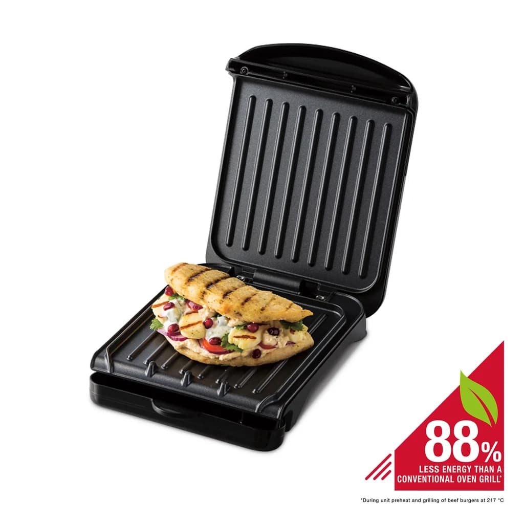 George Foreman Small Fit Health Grill - Black | 25800