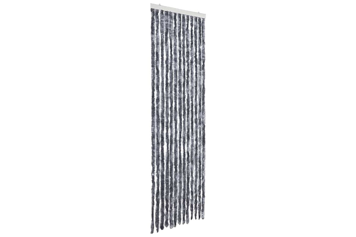 vidaXL Insect Curtain Silver 56x185cm Chenille