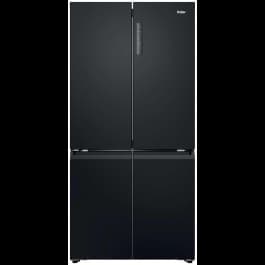 Haier HCR39F19ENPT, 651L, American Fridge Freezer, Black