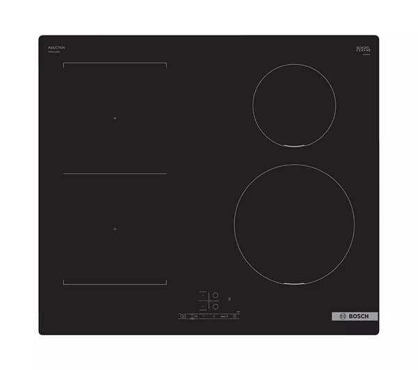 BOSCH Series 4 CombiZone PWP611BB5B 59 cm Plug-in Electric Induction Hob - Black